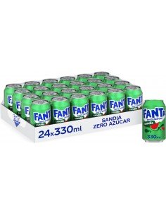 Pack 24 Fanta Sandía 33cl lata 2