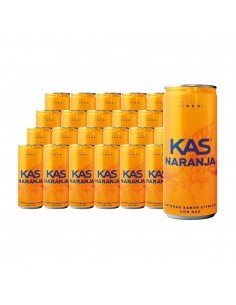 Pack 24 KAS naranja 33cl lata 2