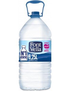 Agua FONT VELLA 6.25L Caja...